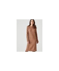 Knitted Dress -Damart shop 68849 23270 F 1 HD 3