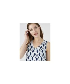 Drop Waist Print Dress 10 Drop Waist Print Dress -Damart shop 68859 24850 D 3 HD 3