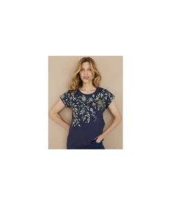 Printed T-Shirt 18 Printed T-Shirt -Damart shop 68950 20793 F 1 HD 3