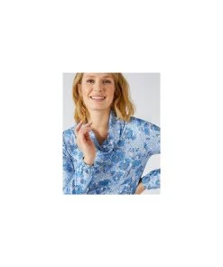 Cowl-Neck T-Shirt -Damart shop 68988 24934 D 2 HD 3