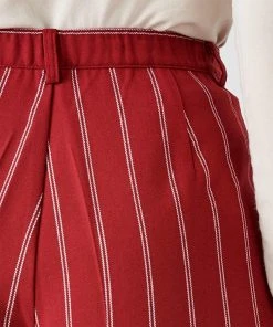 Pinstripe Tummy-Slimming Trousers 11 Pinstripe Tummy-Slimming Trousers -Damart shop 69238 23437 D 3 HD 3