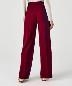 Wide-Leg Trousers -Damart shop 69240 20684 D 1 HD 3