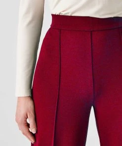 Wide-Leg Trousers -Damart shop 69240 20684 D 3 HD 3