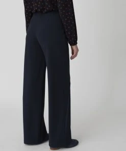 Wide-Leg Trousers -Damart shop 69240 20793 D 2 HD 3