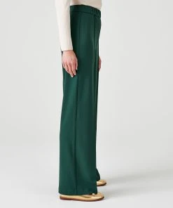 Wide-Leg Trousers -Damart shop 69240 21046 D 2 HD 3