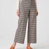 7/8 Knitted Check Trousers -Damart shop 69241 23388 F 1 HD 3