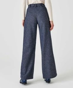 Wool Blend Trousers -Damart shop 69244 23379 D 1 HD 3