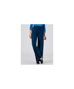 Wide-Leg Trousers -Damart shop 69285 20793 F 1 HD 3