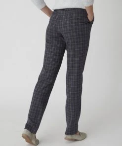 Check Flannel Trousers -Damart shop 69697 23704 D 2 HD 3