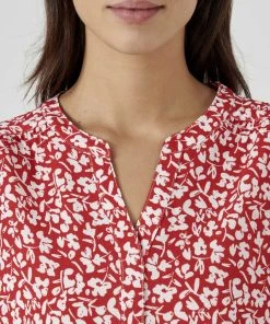 Fluted Sleeve Blouse -Damart shop 70037 24067 D 3 HD 3