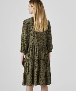 Tiered Dress -Damart shop 70811 23921 D 2 HD 3