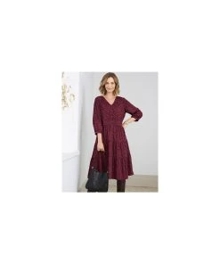 Tiered Dress -Damart shop 70811 25150 F 1 HD 3