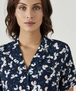 Button-through Print Dress -Damart shop 70820 24030 D 3 HD 3