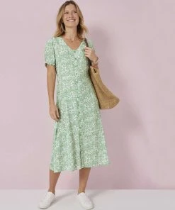 Button-through Dress