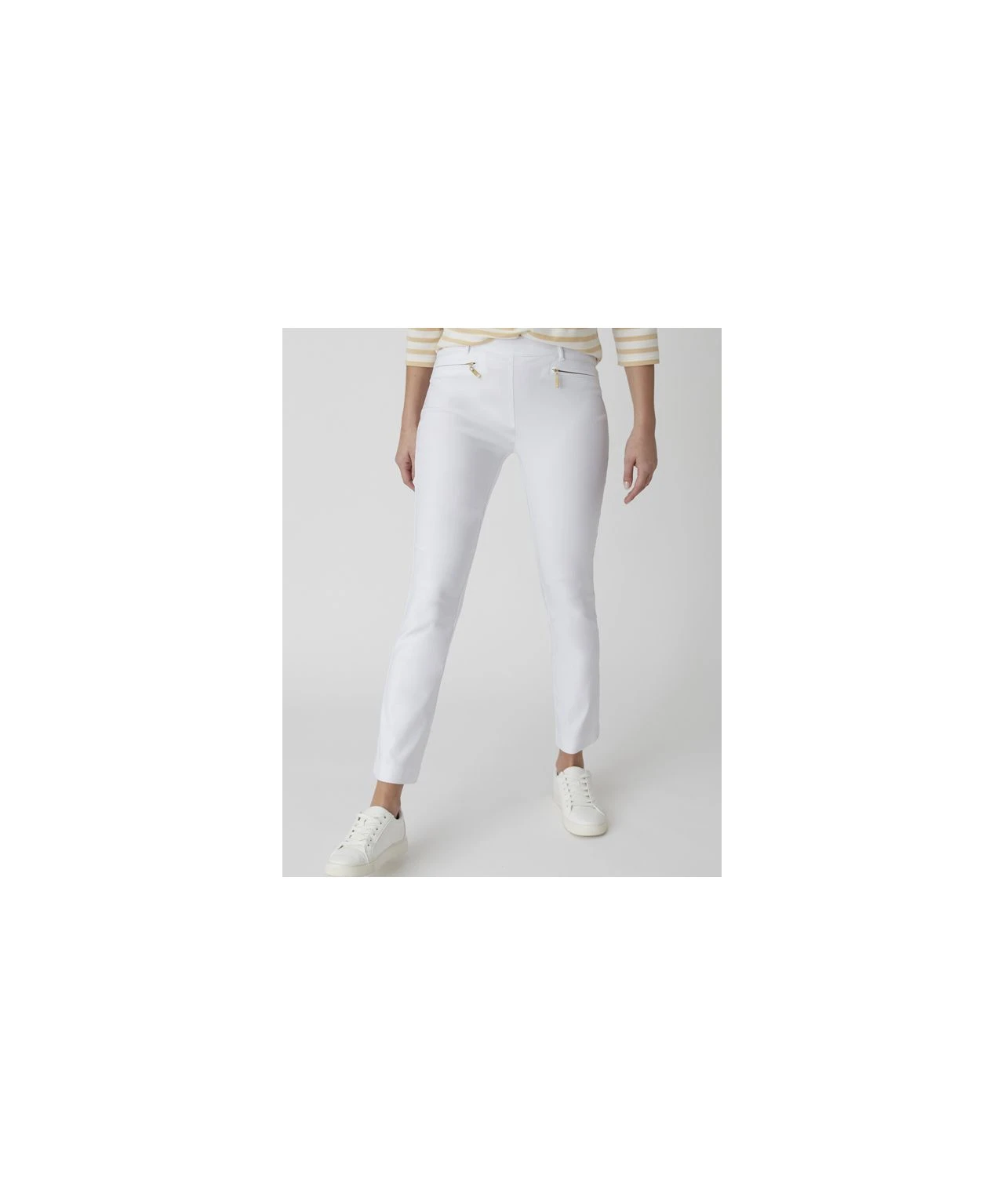 White Bengaline Trousers 3 White Bengaline Trousers
