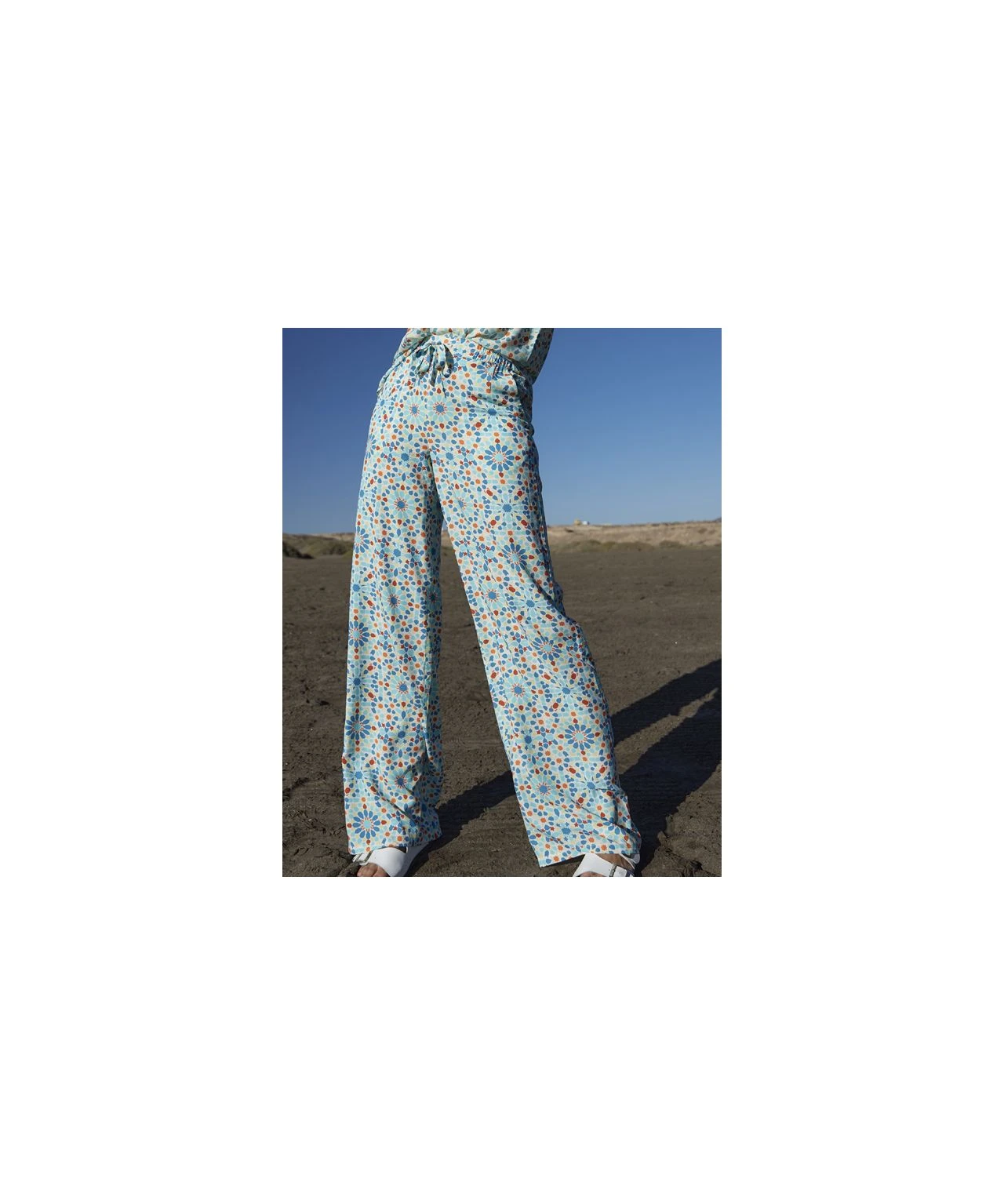 Patterned Palazzo Trousers 3 Patterned Palazzo Trousers