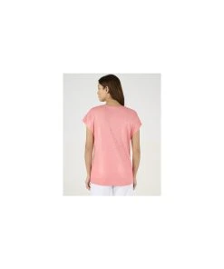Linen Mix T-shirt -Damart shop 71179 21852 D 2 HD 3