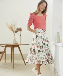 Lace Detail T-shirt -Damart shop 71516 20240 D 1 HD 3