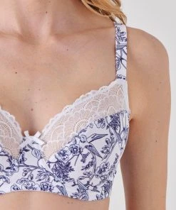 Full Coverage Wired Bra -Damart shop 71628 23726 D 2 HD 3