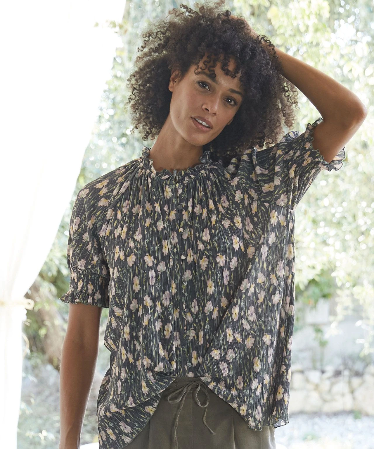 Floral Print Blouse 3 Floral Print Blouse