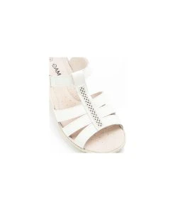 Touch Fasten Wedge Leather Sandal 16 Touch Fasten Wedge Leather Sandal -Damart shop 71769 21063 D 3 HD 3