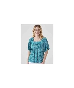 Printed Blouse -Damart shop 71999 24345 D 1 HD 3