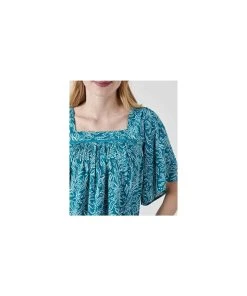 Printed Blouse -Damart shop 71999 24345 D 3 HD 3