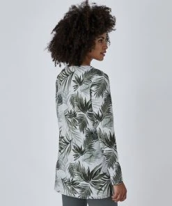 Printed Brushed Tunic -Damart shop 72036 24149 D 2 HD 3