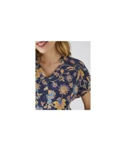 Printed Blouse -Damart shop 73138 24412 D 2 HD 3