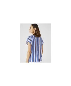 Stripe Blouse -Damart shop 73150 24426 D 1 HD 3