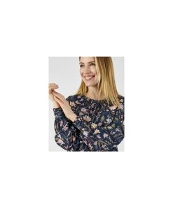 Printed Blouse -Damart shop 73166 24620 D 3 HD 3