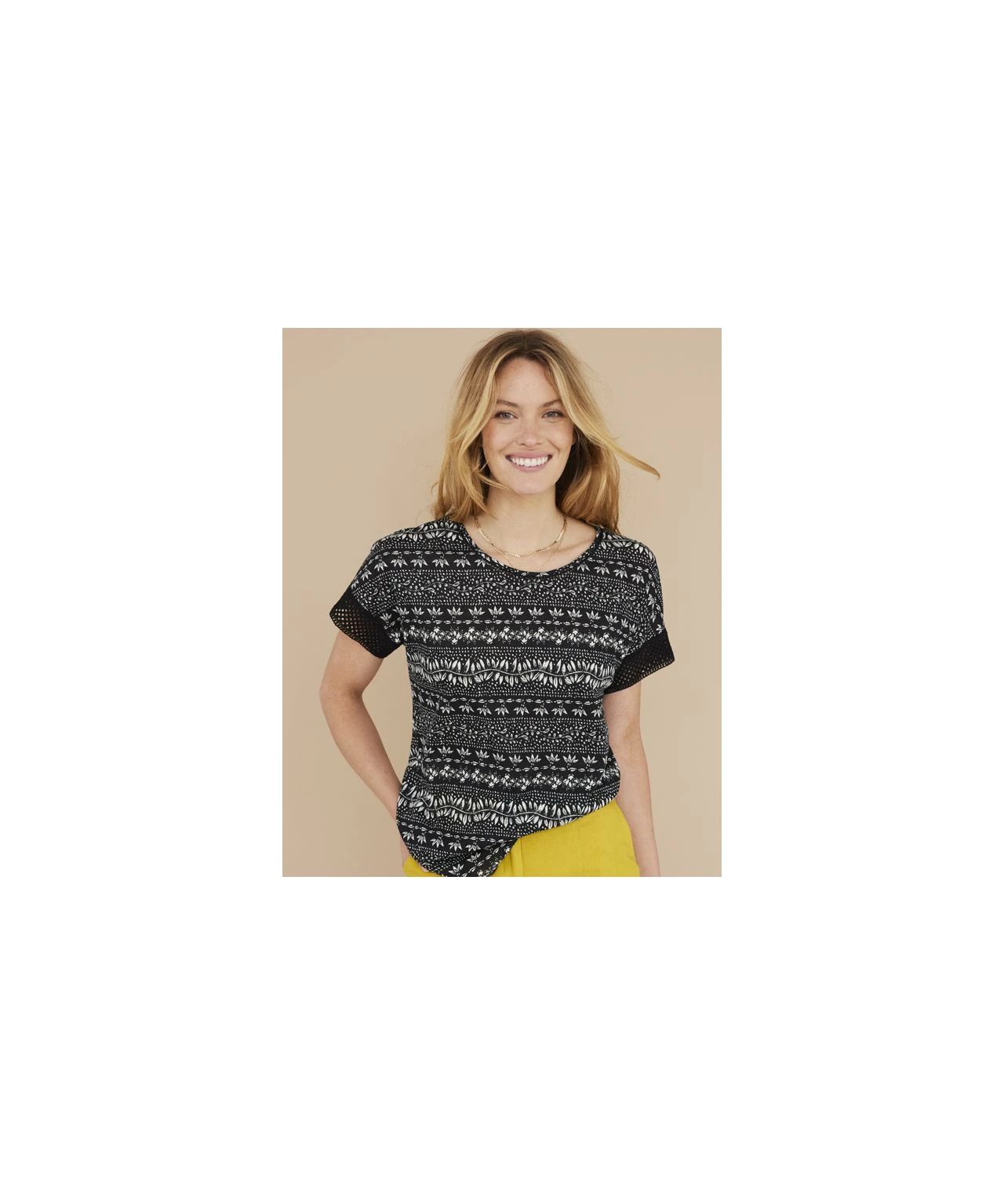 Linen Rich T-shirt 6 Linen Rich T-shirt - Image 4