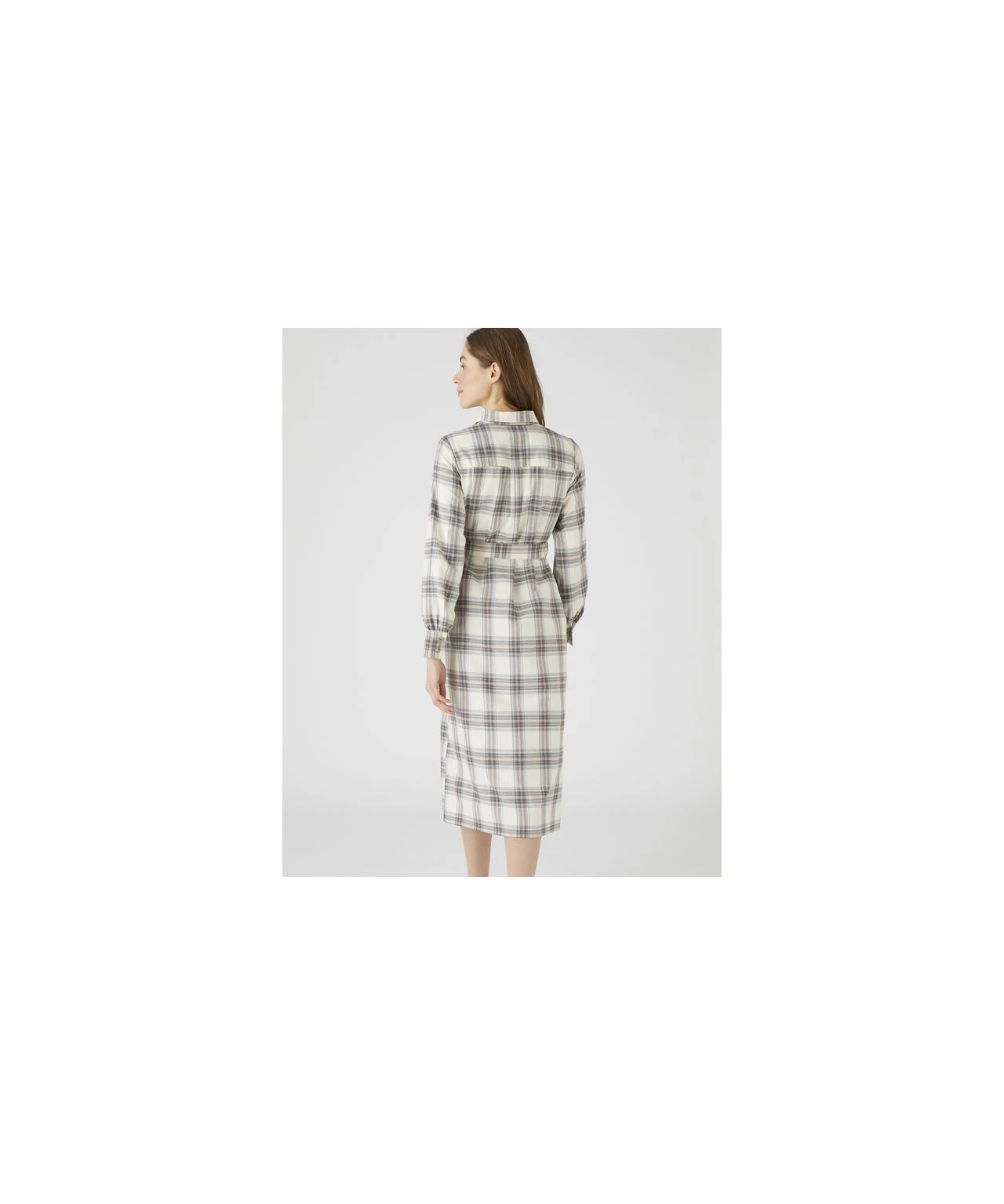 Check Shirt Style Dress 4 Check Shirt Style Dress - Image 2