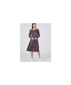 Navy Fit & Flare Dress 7 Navy Fit & Flare Dress -Damart shop 73269 24759 D 1 HD 3