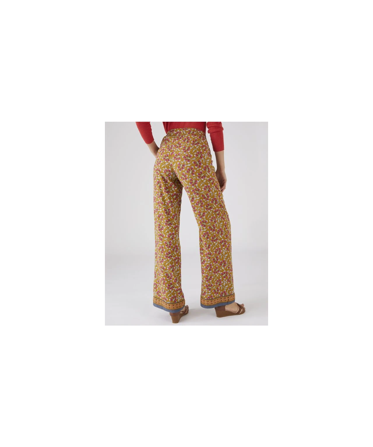 Print Wide-leg Trousers 4 Print Wide-leg Trousers - Image 2
