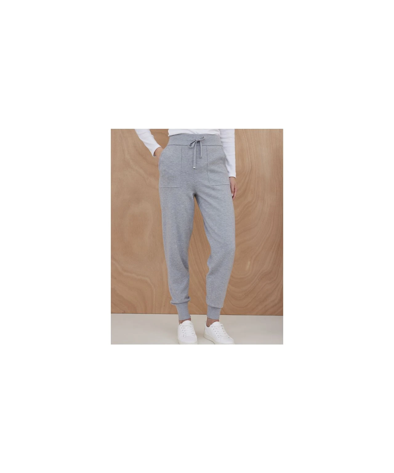 Recycled Thermal Knitted Joggers 3 Recycled Thermal Knitted Joggers