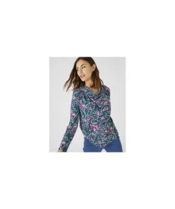 Recycled Printed Top -Damart shop 73305 24575 D 1 HD 3