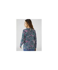 Recycled Printed Top -Damart shop 73305 24575 D 2 HD 3