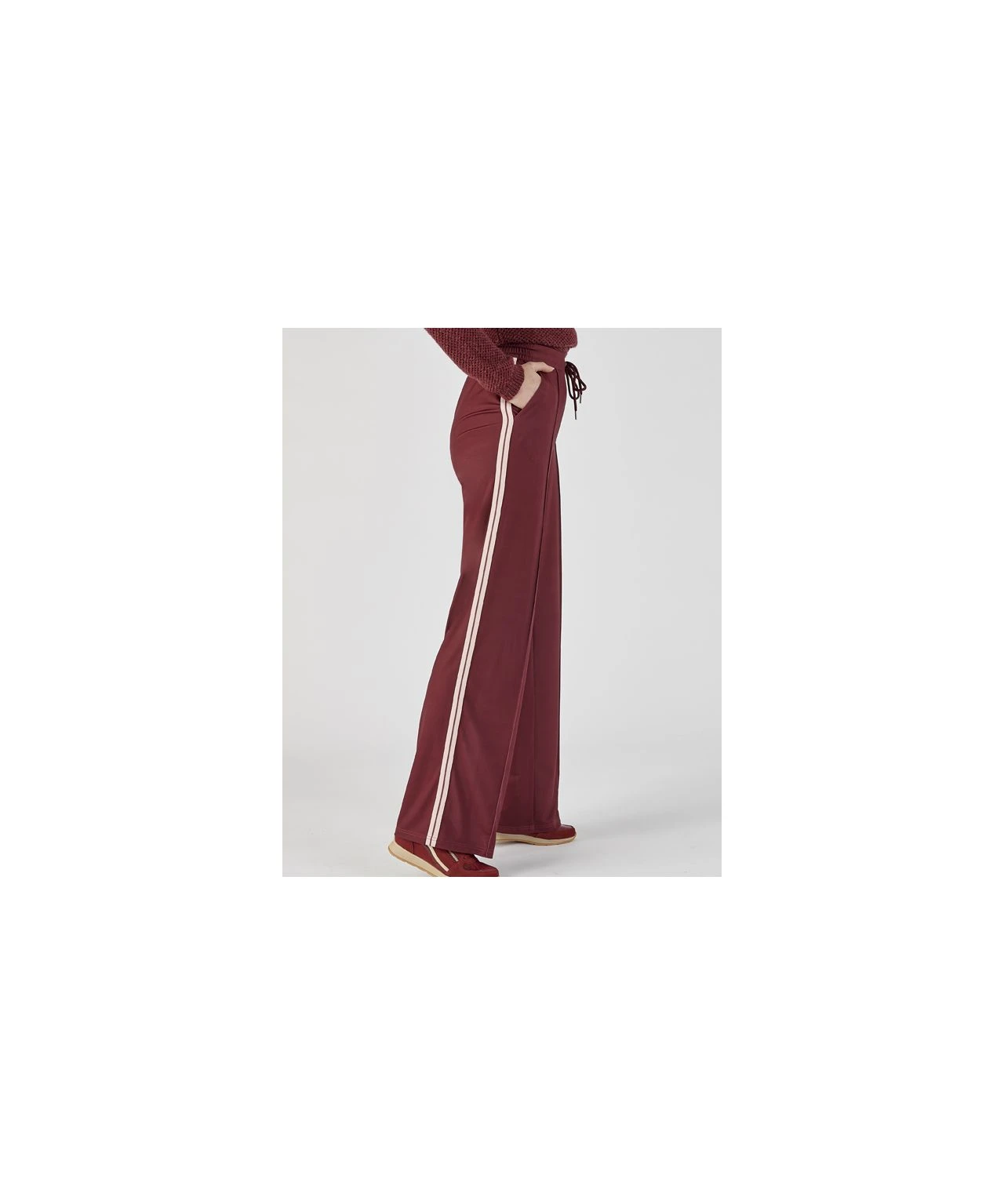 Side Stripe Wide-Leg Trousers 3 Side Stripe Wide-Leg Trousers