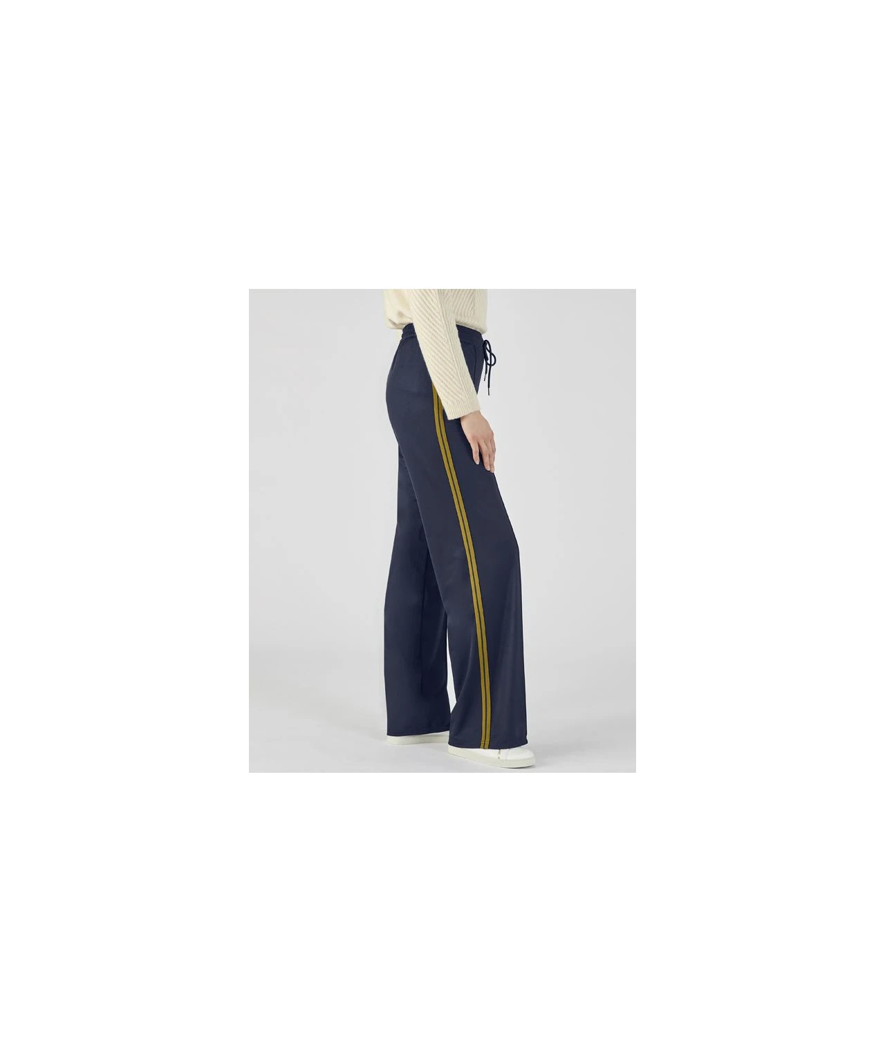 Side Stripe Wide-Leg Trousers 4 Side Stripe Wide-Leg Trousers - Image 2