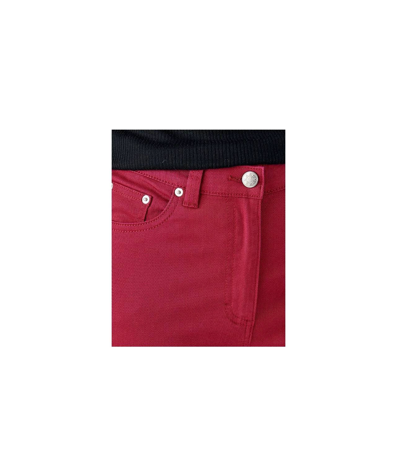 Slim-leg Cotton Stretch Trousers 5 Slim-leg Cotton Stretch Trousers - Image 3
