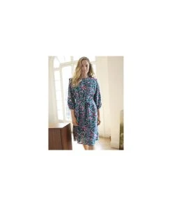 Green Paisley Print Dress