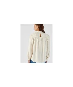 Ivory Blouse For Women 8 Ivory Blouse For Women -Damart shop 73521 21033 D 1 HD 3