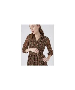 Button-through Shirt Style Dress -Damart shop 73524 24692 D 2 HD 3