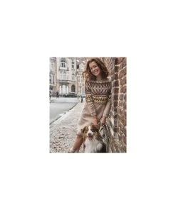 Thermal Fair Isle Sweater Dress