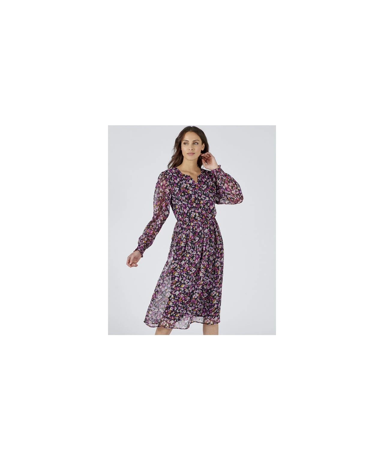 Floral Print Dress 4 Floral Print Dress - Image 2