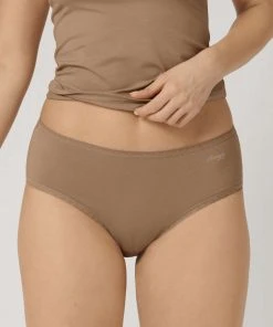 Sloggi Organic Midi Brief Pack Of 2 -Damart shop 73603 20004 F 1 HD 3