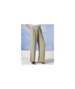 Print Trousers -Damart shop 75156 25083 D 1 HD 3