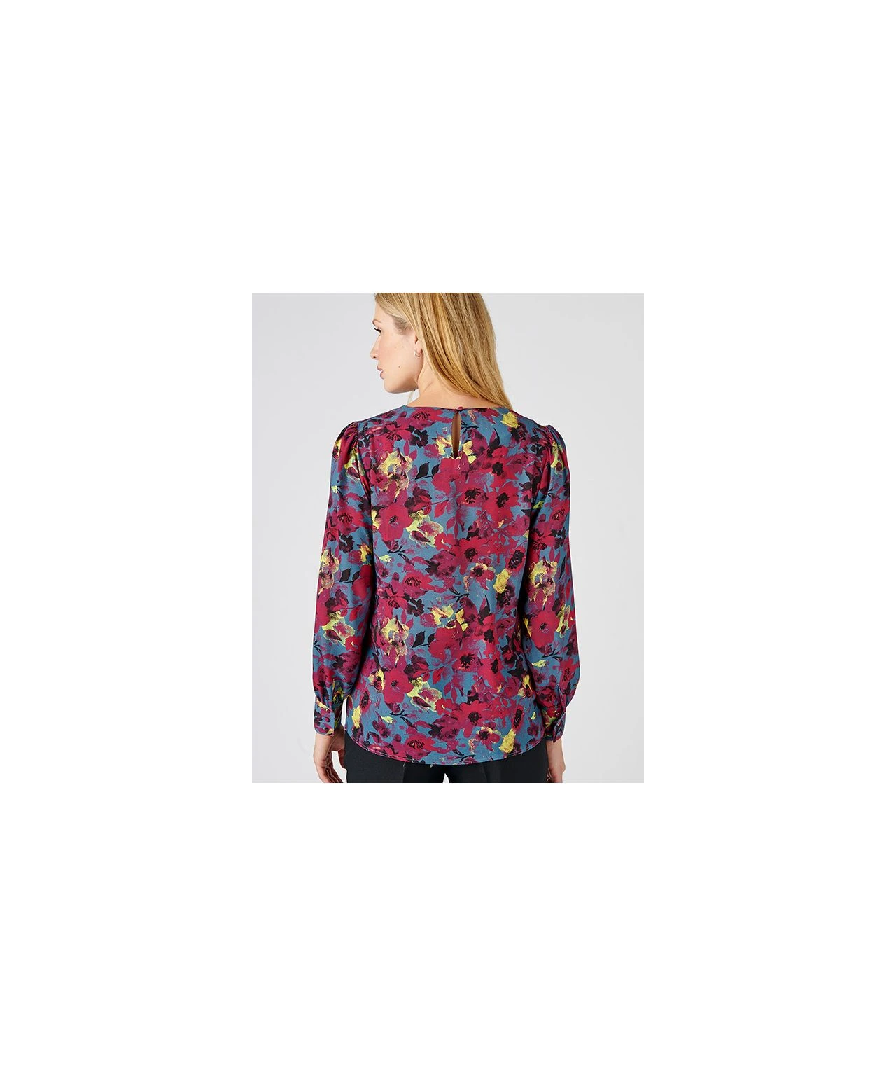 Printed Ecovero Blouse 6 Printed Ecovero Blouse - Image 4