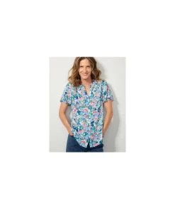 Climatyl Printed Blouse -Damart shop 75201 25437 F 1 HD 3